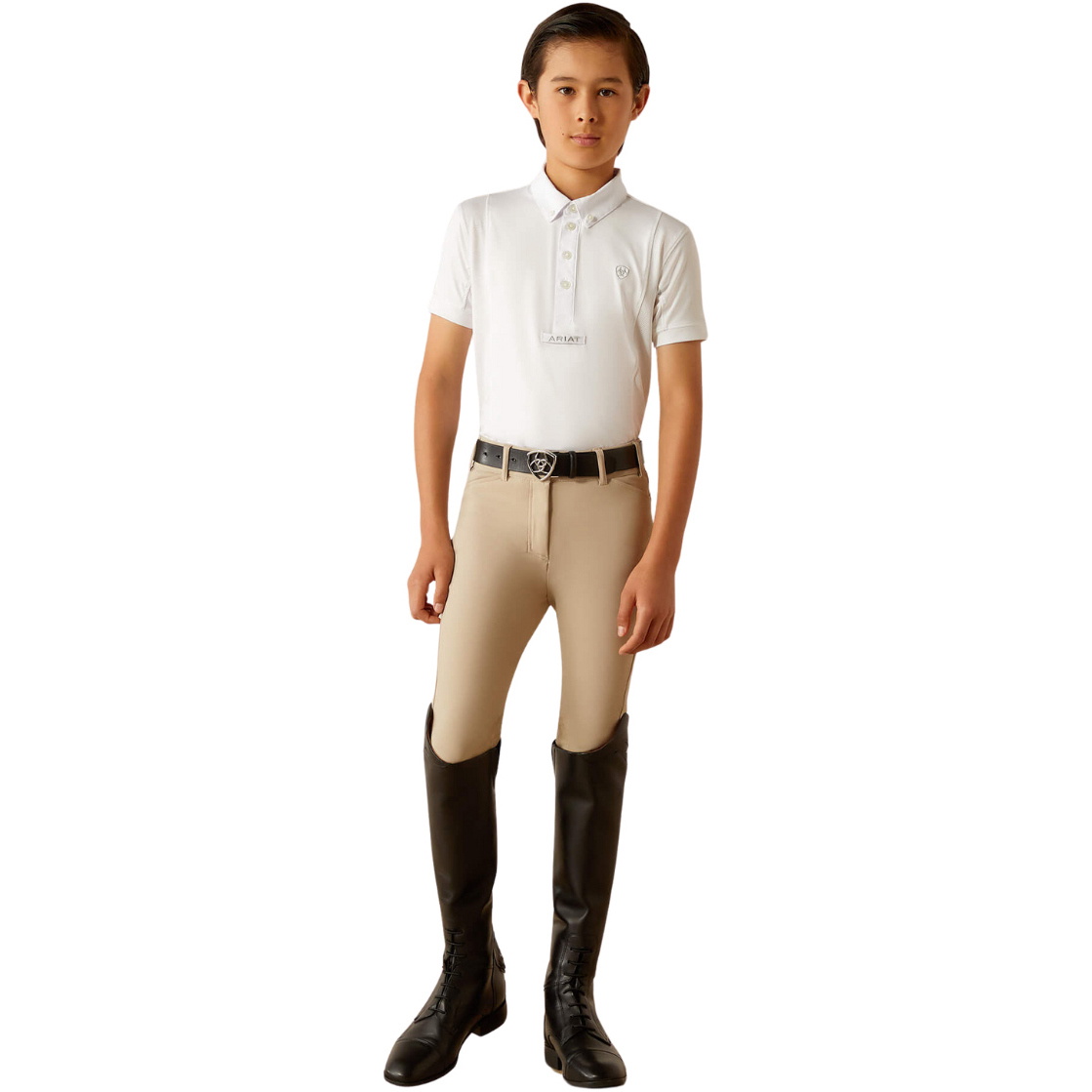 2025 Ariat Junior TEK Show Shirt 10054568 - White